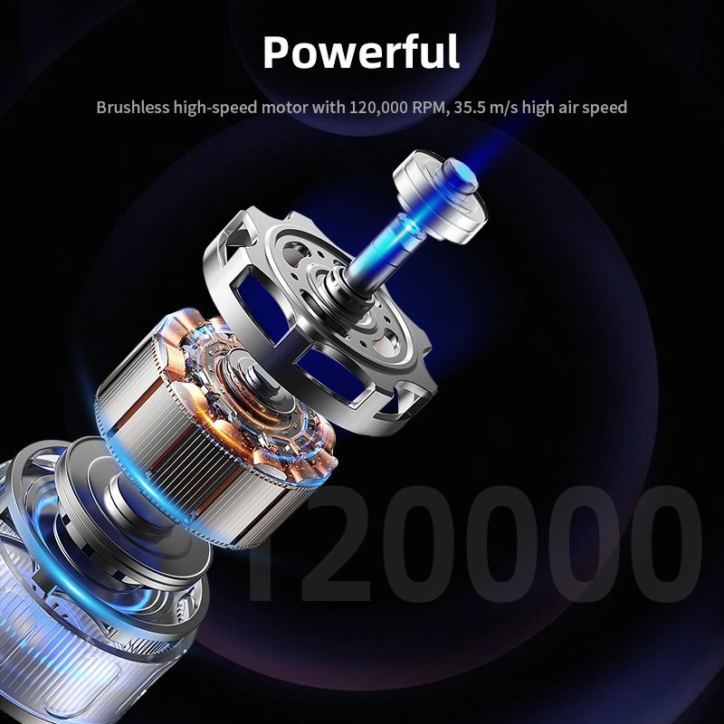 sg-04.02 The Structure of the Brushless Motor in a High-Speed Brushless Hair Dryer