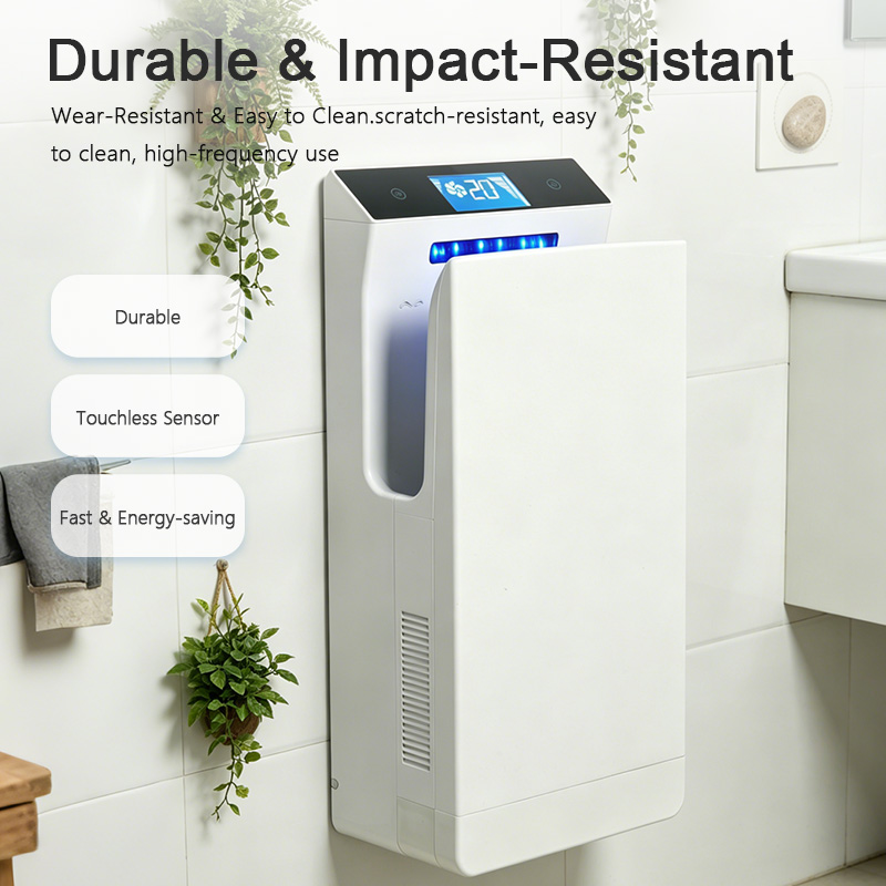Durable SF-2030 commercial electric hand dryer for public restrooms SF-2030 commercial electric hand dryer with durable ABS housing for high-frequency commercial bathroom use