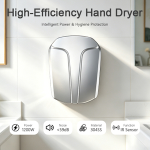 SF-6010 1200W Wall Mounted Automatic Hand Dryer with 304 Stainless Steel Housing