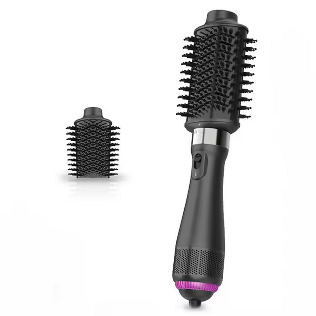 professional Hair Brush Dryer Comb Hot Air Brush 4 In 1 Hair Straightting And Curling Multifunctional Styler One Step Hair Dryer