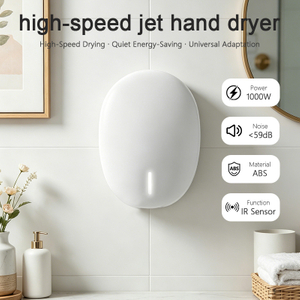SF-5050 UV-C HEPA Filter Wall Mounted Hand Dryer for Commercial Bathrooms
