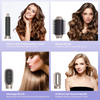  6 In 1 Hair Straightener One Step Hot Air Brush Curler Hot Air Dryer Professional Salon Multifunctional Hair Styler