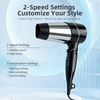 C205 portable hair dryer with 2 speed settings and 3 temperature modes