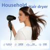 1400W Foldable Hair Dryer with Ionic Care for Home and Travel