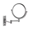 Customized Newest 360 degree Swivel Bathroom Wall Mounted Makeup Mirror Double Side Stainless steel 8 Inch Small Makeup Mirror