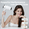 C201 quiet ionic hair dryer with 59dB low noise, 1600W power and 16.3 m/s wind speed