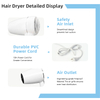 C187 Portable Hair Dryer Negative Ion Fast Dryer