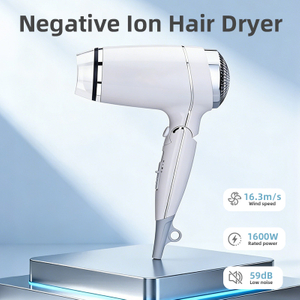 China negative ion hair dryer C203 with 1600W power and 16.3m/s wind speed