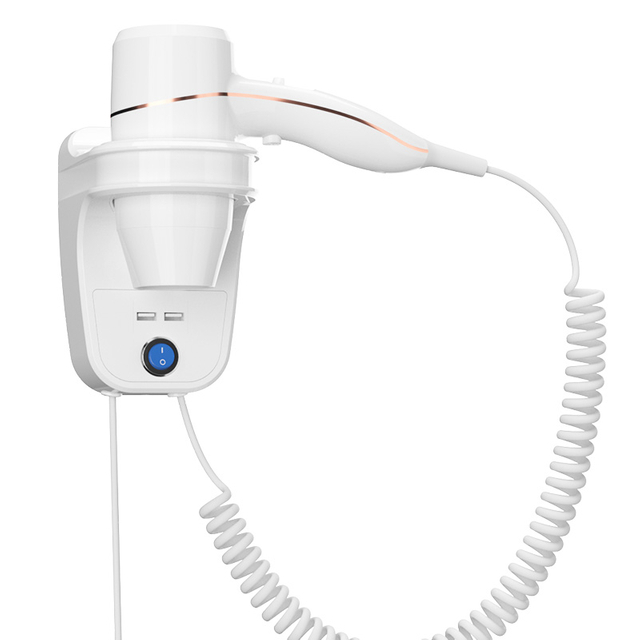 SG-02C Wall Mounted Negative Ion Hair Dryer for Hotels