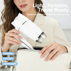 Professional Foldable Hair Dryer With Negative Ion Technology And A Compact Folding Handle