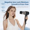 C205 negative ion portable electric hair dryer for smooth and frizz-free hair
