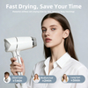 Professional Foldable Hair Dryer With Negative Ion Technology And A Compact Folding Handle