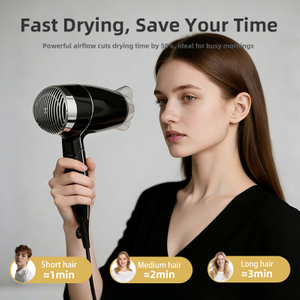 China C193 Professional Foldable Ionic Hair Dryer with Negative Ion Technology