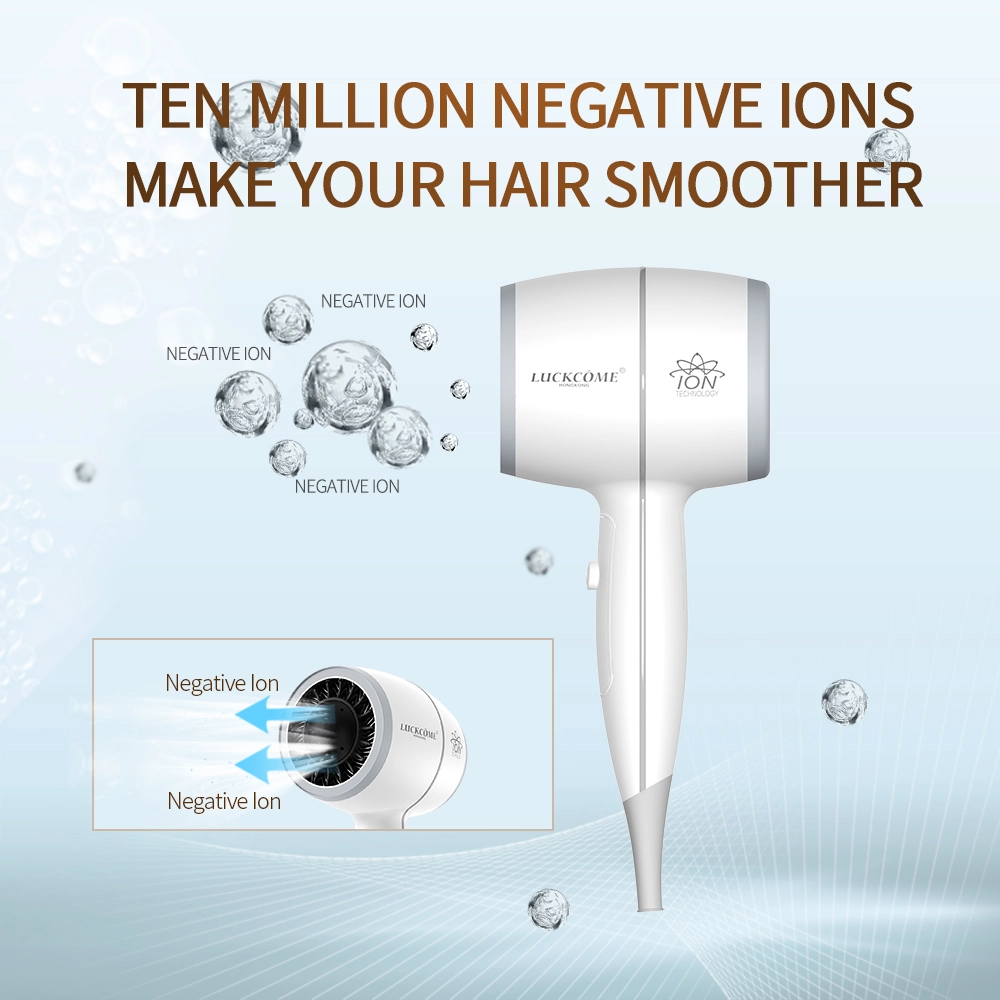 ionic hair dryer negative ion technology for smoother hair and frizz reduction