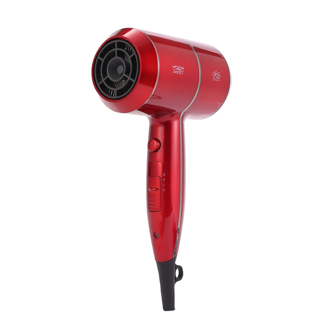 1800W ionic hair dryer with matte finish and ergonomic handle