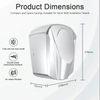 SF-6020 Commercial Hand Dryer with 304 Stainless Steel Housing