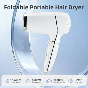 C182 Foldable Portable Hair Dryer for Travel, Home and OEM Projects