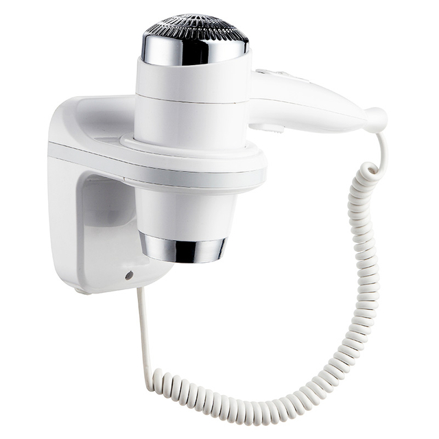 WT-6400 Commercial Wall Mounted Hair Dryer With Negative Ion For Hotel Homestay
