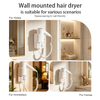 RCY-67410 Wall Mounted Negative Ion Hair Dryer for Hotel Bathroom Use