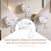 1808-6-G Hotel Wall-mounted Hair Dryer with Shaver Socket