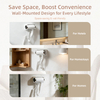 RCY-67600B Wall Mounted Negative Ion Hair Dryer | Hotel Bathroom