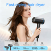 WT-1201B 2200W portable high-speed ionic hair dryer with 36.5m/s airflow