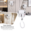 RCY-67490 Wall Mounted Negative Ion Hair Dryer for Hotels