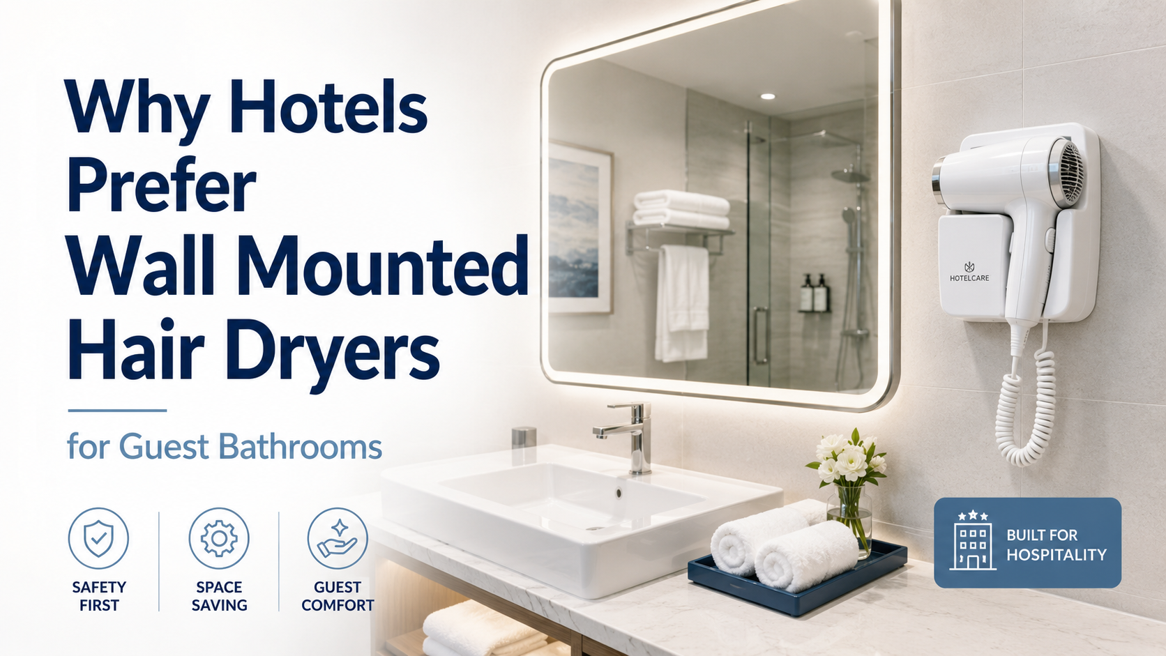 Why Hotels Prefer Wall Mounted Hair Dryers for Guest Bathrooms.png