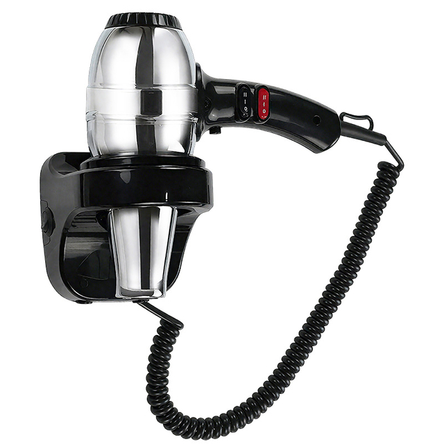 RCY-1400A 304 Stainless Steel Hotel Wall-mounted Hair Dryer