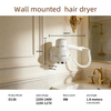 D138 Hotel-Specific Wall-Mounted Negative Ion Hair Dryer